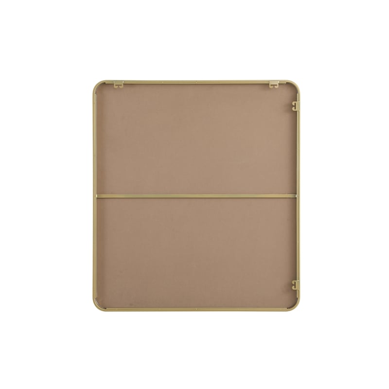 Elegant Decor Contour Metal Rectangle Mirror 36X40