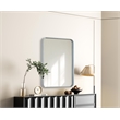 Elegant Decor Contour Metal Rectangle Mirror 22X30