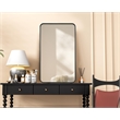 Elegant Decor Contour Metal Rectangle Mirror 24X40