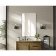 Elegant Decor Contour Metal Rectangle Mirror 24X40