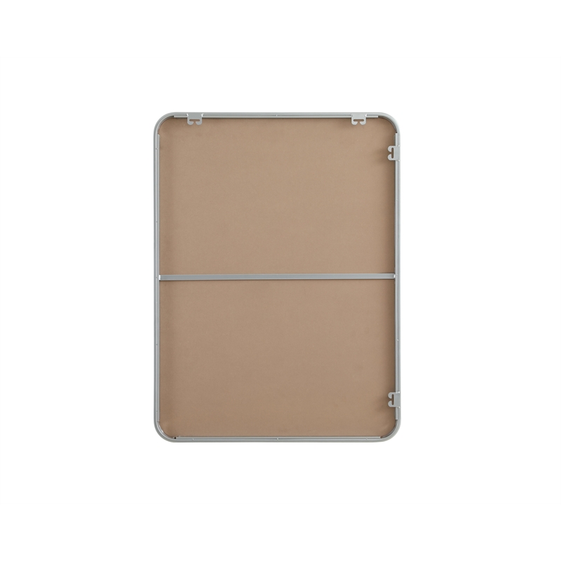 Elegant Decor Contour Metal Rectangle Mirror 27X36