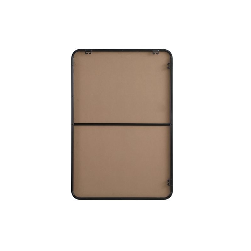 Elegant Decor Contour Metal Rectangle Mirror 27X40