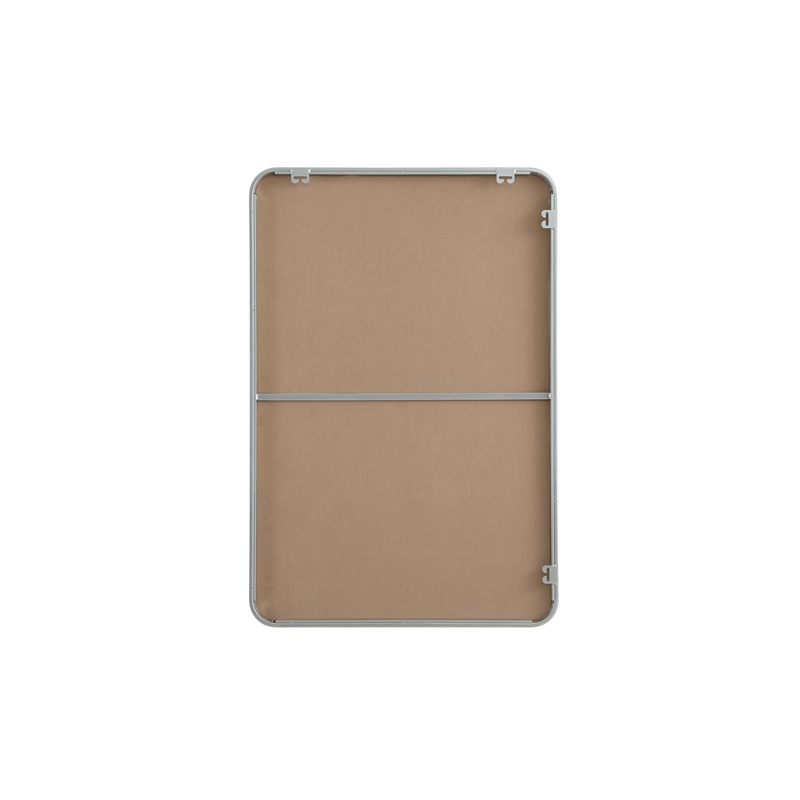 Elegant Decor Contour Metal Rectangle Mirror 27X40