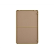 Elegant Decor Contour Metal Rectangle Mirror 28X42 In Brass