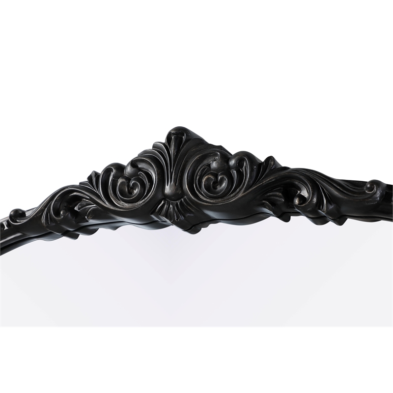 Elegant Decor Naomi Vintage Resin Mirror 30X72 in Vintage Bronze
