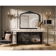 Elegant Decor Naomi Vintage Resin Mirror 33X30 in Vintage Bronze