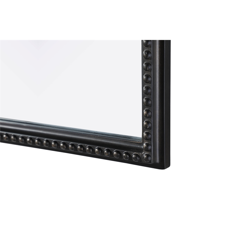 Elegant Decor Naomi Vintage Resin Mirror 33X30 in Vintage Bronze
