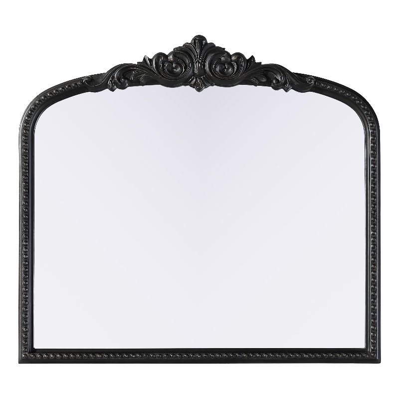 Elegant Decor Naomi Vintage Resin Mirror 33X30 in Vintage Bronze