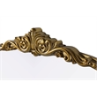 Elegant Decor Naomi Vintage Resin Mirror 33X36 in Antique Brass
