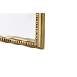 Elegant Decor Naomi Vintage Resin Mirror 33X36 in Antique Brass
