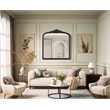 Elegant Decor Naomi Vintage Resin Mirror 33X36 in Vintage Bronze