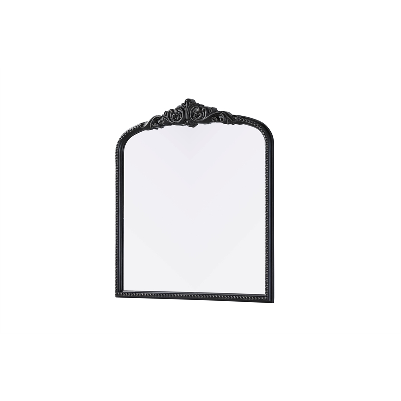 Elegant Decor Naomi Vintage Resin Mirror 33X36 in Vintage Bronze