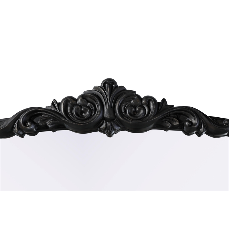 Elegant Decor Naomi Vintage Resin Mirror 33X36 in Vintage Bronze