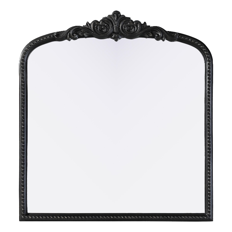 Elegant Decor Naomi Vintage Resin Mirror 33X36 in Vintage Bronze