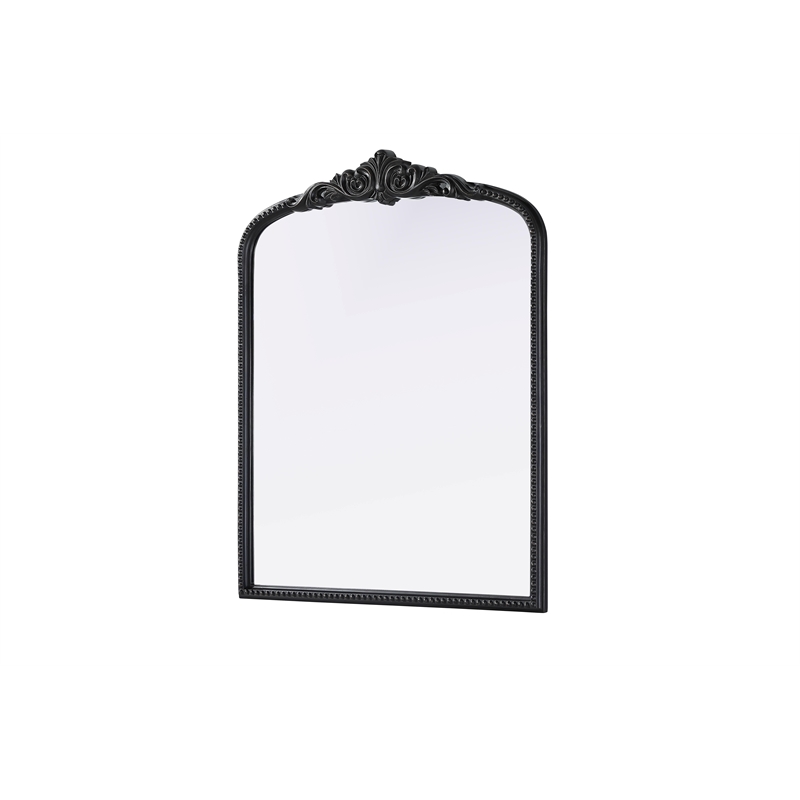 Elegant Decor Naomi Vintage Resin Mirror 33X42 in Vintage Bronze