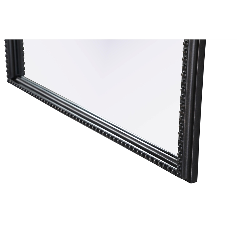 Elegant Decor Naomi Vintage Resin Mirror 33X42 in Vintage Bronze