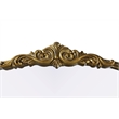 Elegant Decor Naomi Vintage Resin Mirror 36X30 in Antique Brass