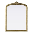 Elegant Decor Naomi Vintage Resin Mirror 22X30 in Antique Brass