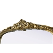 Elegant Decor Naomi Vintage Resin Mirror 22X36 in Antique Brass