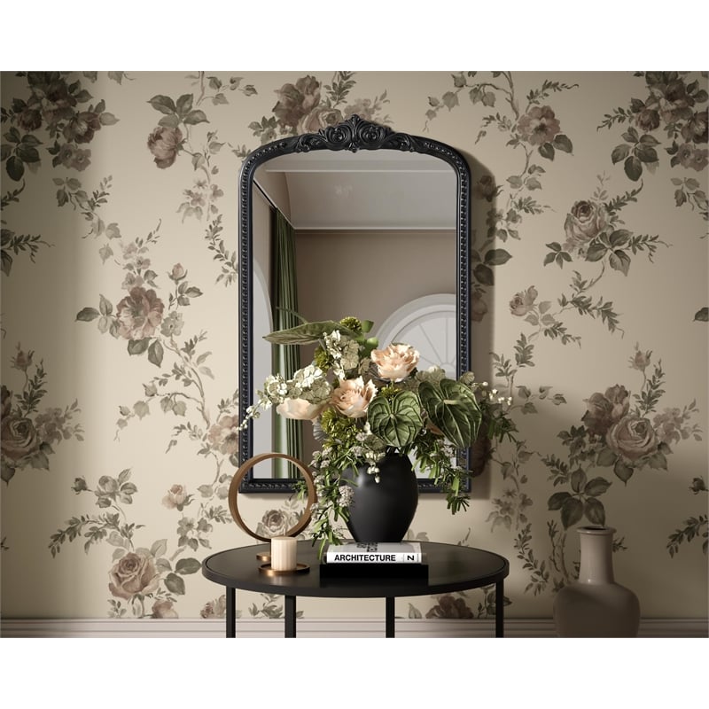 Elegant Decor Naomi Vintage Resin Mirror 22X36 in Vintage Bronze