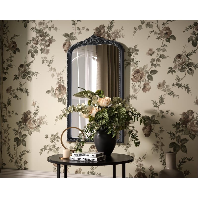 Elegant Decor Naomi Vintage Resin Mirror 22X36 in Vintage Bronze