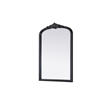 Elegant Decor Naomi Vintage Resin Mirror 24X36 in Vintage Bronze