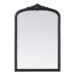 Elegant Decor Naomi Vintage Resin Mirror 24X36 in Vintage Bronze