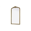 Elegant Decor Naomi Vintage Resin Mirror 24X42 in Antique Brass