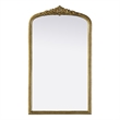 Elegant Decor Naomi Vintage Resin Mirror 24X42 in Antique Brass