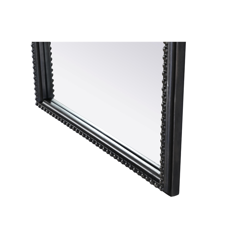 Elegant Decor Naomi Vintage Resin Mirror 24X42 in Vintage Bronze