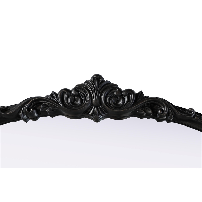 Elegant Decor Naomi Vintage Resin Mirror 27X36 in Vintage Bronze