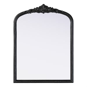 Elegant Decor Naomi Vintage Resin Mirror 27X36 in Vintage Bronze