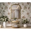 Elegant Decor Naomi Vintage Resin Mirror 27X42 in Antique Brass