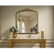 Elegant Decor Naomi Vintage Resin Mirror 30X36 in Antique Brass