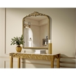 Elegant Decor Naomi Vintage Resin Mirror 30X36 in Antique Brass