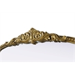 Elegant Decor Naomi Vintage Resin Mirror 30X36 in Antique Brass
