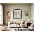 Elegant Decor Naomi Vintage Resin Mirror 30X36 in Vintage Bronze