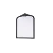 Elegant Decor Naomi Vintage Resin Mirror 30X36 in Vintage Bronze