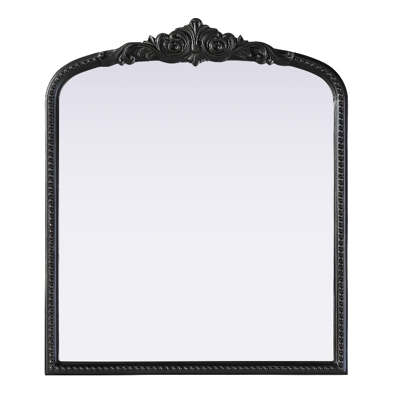 Elegant Decor Naomi Vintage Resin Mirror 30X36 in Vintage Bronze