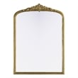 Elegant Decor Naomi Vintage Resin Mirror 30X42 in Antique Brass