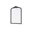 Elegant Decor Naomi Vintage Resin Mirror 30X42 in Vintage Bronze