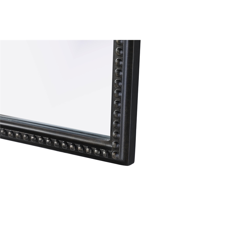 Elegant Decor Naomi Vintage Resin Mirror 30X42 in Vintage Bronze