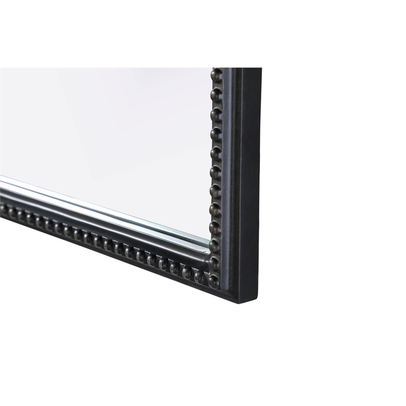 Elegant Decor Naomi Vintage Resin Mirror 36X30 in Vintage Bronze
