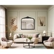 Elegant Decor Naomi Vintage Resin Mirror 36X36 in Vintage Bronze