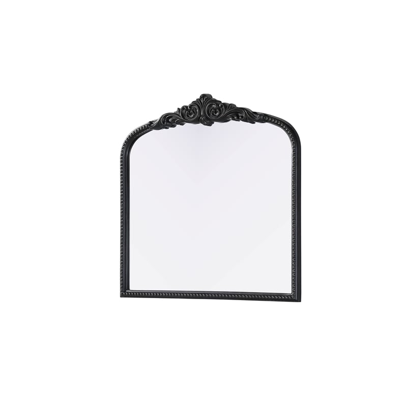 Elegant Decor Naomi Vintage Resin Mirror 36X36 in Vintage Bronze