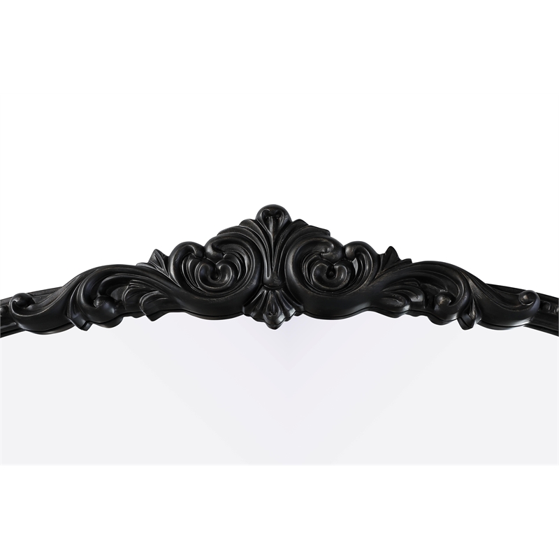 Elegant Decor Naomi Vintage Resin Mirror 36X36 in Vintage Bronze