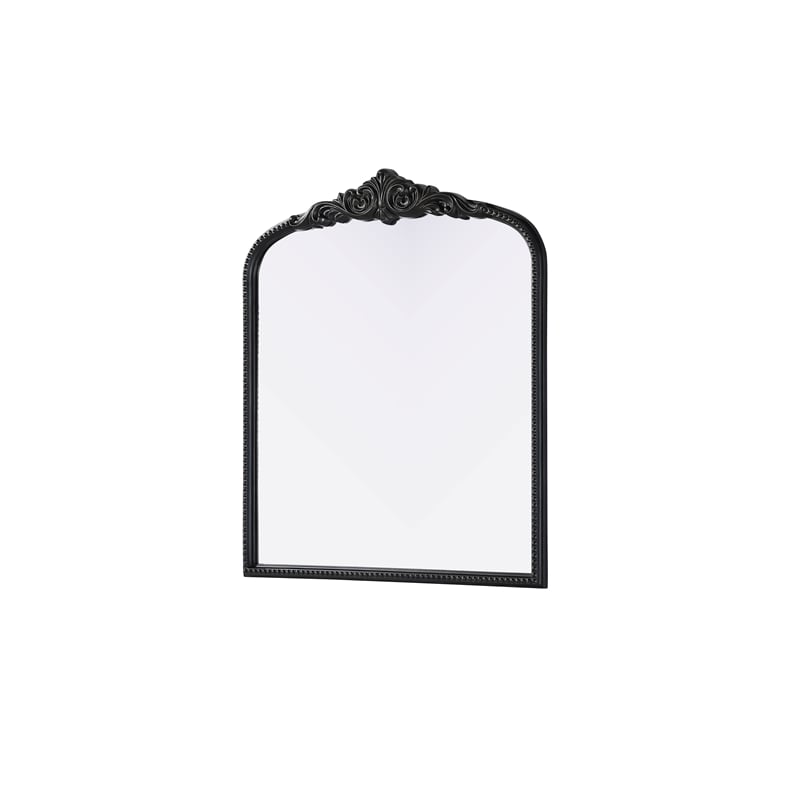 Elegant Decor Naomi Vintage Resin Mirror 36X42 in Vintage Bronze