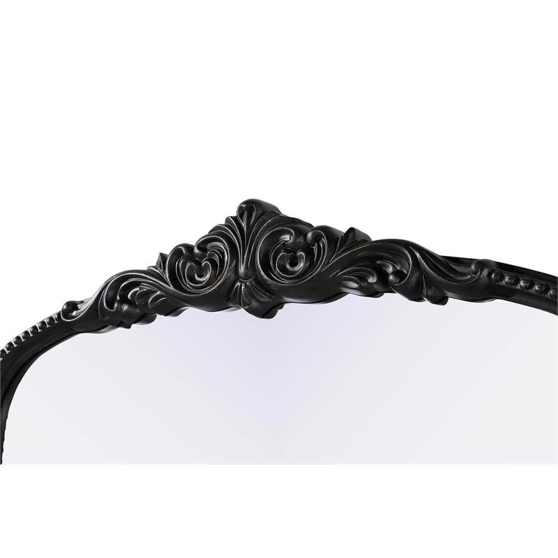 Elegant Decor Naomi Vintage Resin Mirror 36X42 in Vintage Bronze
