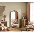 Elegant Decor Naomi Vintage Resin Mirror 36X72 in Antique Brass