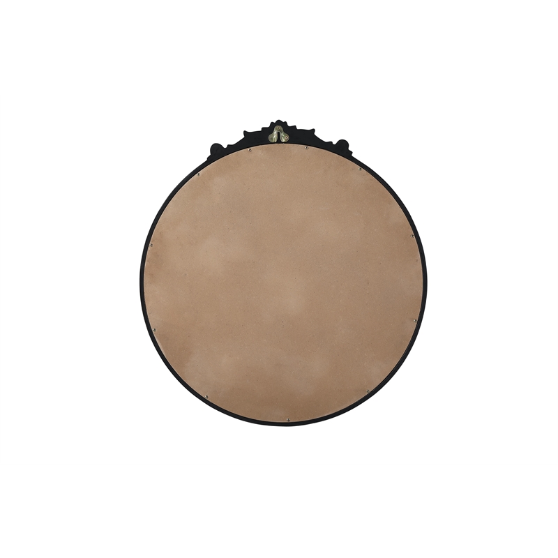 Elegant Decor Naomi Vintage Resin Mirror 30X32 in Vintage Bronze